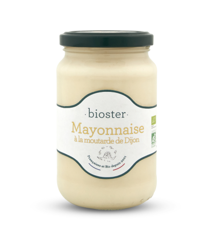 MAJONEZ JAJECZNY Z MUSZTARDĄ DIJON BIO 470 g - BIOSTER-1 35428 