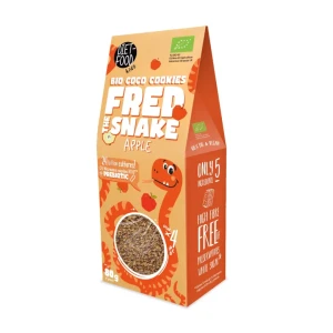 CIASTKA BŁONNIKOWE KOKOSOWE Z JABŁKAMI BIO 80 g - DIET-FOOD (KIDS)