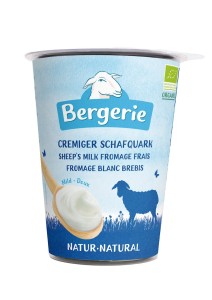OWCZY KREMOWY SEREK NATURALNY BIO 400 g - BERGERIE