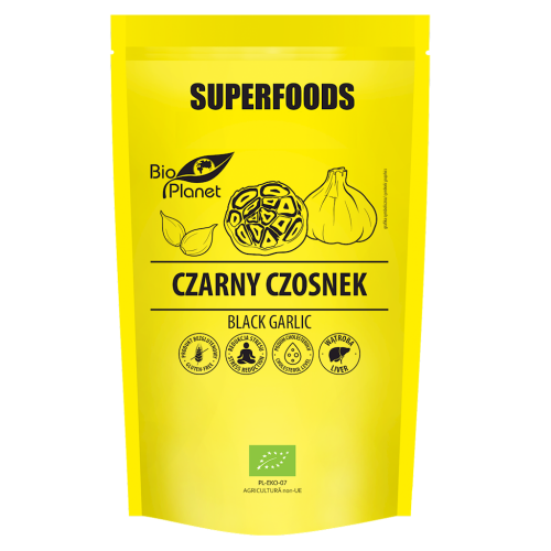 CZARNY CZOSNEK BEZGLUTENOWY BIO 70 g - BIO PLANET SUPERFOODS-1 35457 