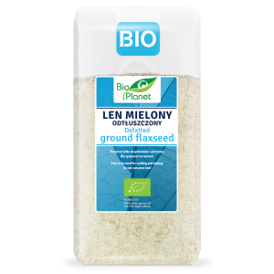 LEN MIELONY ODTŁUSZCZONY BIO 300 g - BIO PLANET