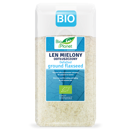 LEN MIELONY ODTŁUSZCZONY BIO 300 g - BIO PLANET-1 35485 
