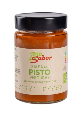 SOS SALSA DE PISTO BEZGLUTENOWY BIO 300 g - BIOSABOR-1 35513 