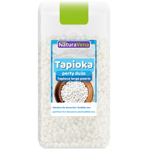 TAPIOKA PERŁY DUŻE 500 g - NATURAVENA