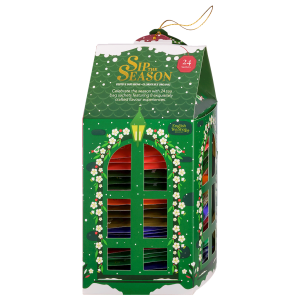 HERBATKA MIX BIO LATARNIA ŚWIĄTECZNA 8 SMAKÓW (24 x 1,5 g) 36 g - ENGLISH TEA SHOP ORGANIC (PRODUKT SEZONOWY)