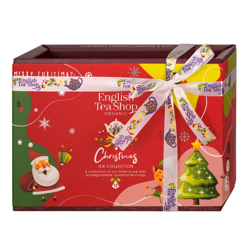 KOLEKCJA HERBATEK ŚWIĄTECZNYCH BIO PIRAMIDKI (CHRISTMAS – 6 SMAKÓW) (12 x 2 g) 24 g - ENGLISH TEA SHOP ORGANIC (PRODUKT SEZONOWY)-1 35534 