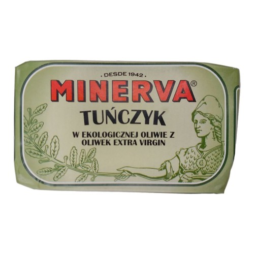 TUŃCZYK W BIO OLIWIE Z OLIWEK EXTRA VIRGIN 120 g - MINERVA-1 35538 