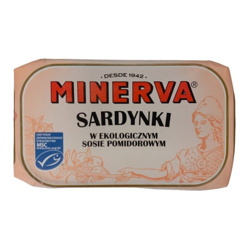 SARDYNKI MSC W BIO SOSIE POMIDOROWYM 120 g - MINERVA-1 35539 
