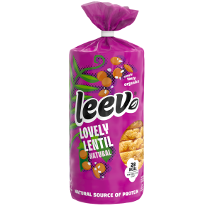 WAFLE Z SOCZEWICY PROTEINOWE SOLONE BEZGLUTENOWE BIO 100 g - LEEV