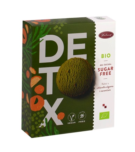 CIASTKA Z CHLORELLĄ I SKÓRKĄ POMARAŃCZY DETOX BEZ CUKRU BIO 125 g - DELICIA-1 35548 
