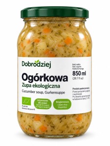 ZUPA OGÓRKOWA BEZGLUTENOWA BIO 850 ml  - DOBRODZIEJ