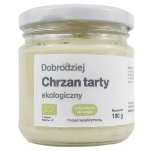 CHRZAN TARTY BIO 180 g - DOBRODZIEJ