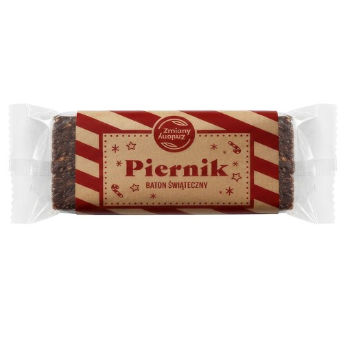 BATON ŚWIĄTECZNY PIERNIK 50 g - ZMIANY ZMIANY (PRODUKT SEZONOWY)-1 35596 