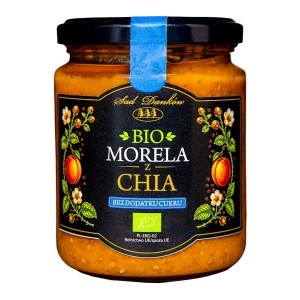 MORELA Z CHIA BEZ DODATKU CUKRÓW BIO 240 g - SAD DANKÓW