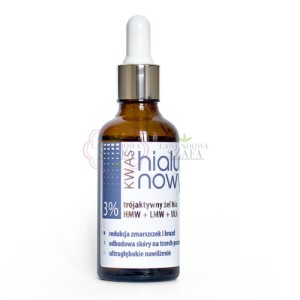 Trójaktywny Kwas hialuronowy 3% naturalny 50 ml