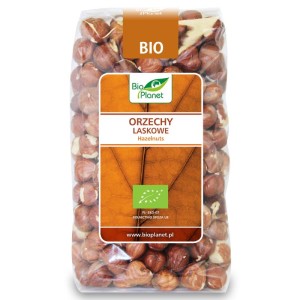 Orzechy laskowe Bio 350g są skarbnicą potasu, regulują ciśnienie krwi