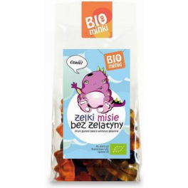 Żelki misie bez żelatyny Bio 100g