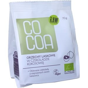Orzechy laskowe w czekoladzie kokosowej BIO 70g