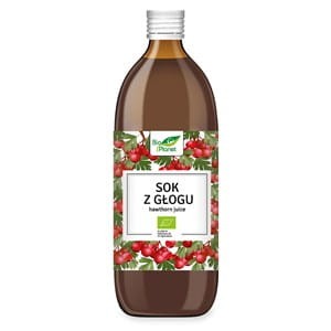 Sok z głogu 500ml BIO