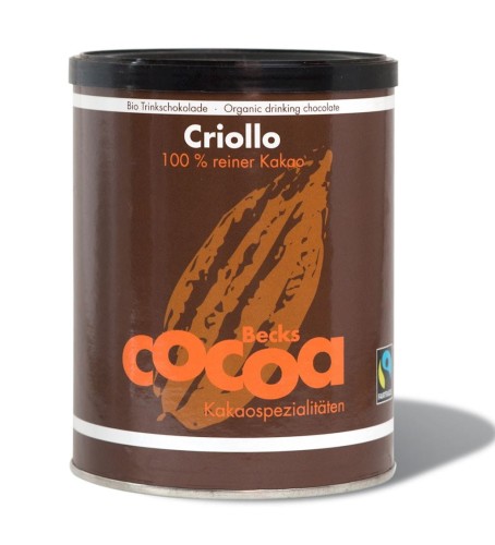 15907KAKAO CRIOLLO W PROSZKU FAIR TRADE BEZGLUTENOWE BIO 250 g - BECKS COCOA-1