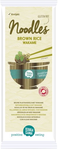 15914MAKARON (RYŻOWY RAZOWY Z WAKAME) BEZGLUTENOWY BIO 250 g - TERRASANA-1