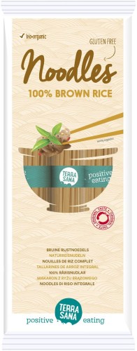 15937MAKARON (RYŻOWY RAZOWY 100%) BEZGLUTENOWY BIO 250 g - TERRASANA-1