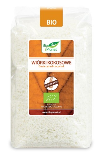 16023WIÓRKI KOKOSOWE BEZGLUTENOWE BIO 500 g - BIO PLANET-1