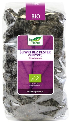16030ŚLIWKI BEZ PESTEK SUSZONE BIO 1 kg - BIO PLANET-1