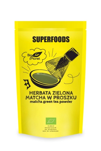 16041HERBATA ZIELONA MATCHA W PROSZKU BIO 100 g - BIO PLANET-1