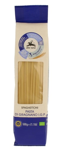 16105MAKARON (SEMOLINOWY) SPAGHETTONI BIO 500 g - ALCE NERO-1