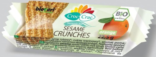 16130SEZAMKI POMARAŃCZOWE BIO 22,5 g - CROC-CRAC (BIOVERI)-1