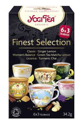 16175HERBATKA EKSPRESOWA FINEST SELECTION (MIX HERBATEK) BIO (6 x 3 TOREBKI) 34,2 g - YOGI TEA-1