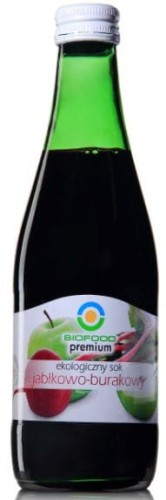 16314SOK JABŁKOWO - BURAKOWY BIO 300 ml - BIO FOOD-1