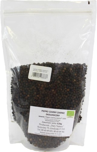 16332PIEPRZ CZARNY ZIARNISTY BIO 500 g - HORECA (DARY NATURY)-1