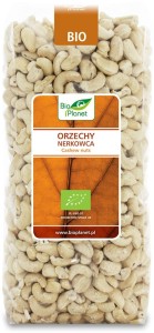 ORZECHY NERKOWCA BIO 1 kg wspierają uklad nerwowy, źródło witamin z grupy B