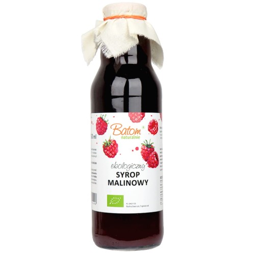16506SYROP MALINOWY BIO 750 ml - BATOM-1