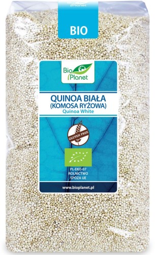 16555QUINOA BIAŁA (KOMOSA RYŻOWA) BEZGLUTENOWA BIO 1 kg - BIO PLANET-1