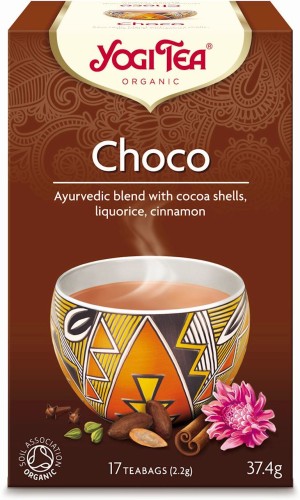 16558HERBATKA CZEKOLADOWA Z KAKAO (CHOCO) BIO (17 x 2,2 g) 37,4 g - YOGI TEA-1