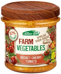 PASTA WARZYWNA Z POMIDORAMI CHERRY I RUKOLĄ BIO 135 g 