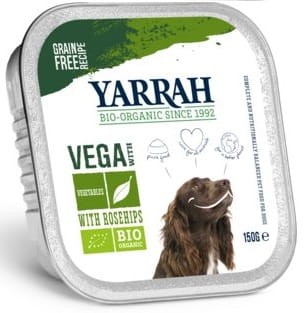 16606(DLA PSA) KARMA - VEGA Z OWOCAMI DZIKIEJ RÓŻY BIO 150 g - YARRAH-1