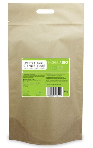 16624PESTKI DYNI CIEMNOZIELONE BIO 5 kg - HORECA-1