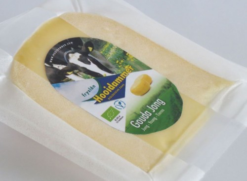 16765SER DOJRZEWAJĄCY GOUDA MILD 50% TŁUSZCZU BIO 200 g - HOOIDAMMER-1