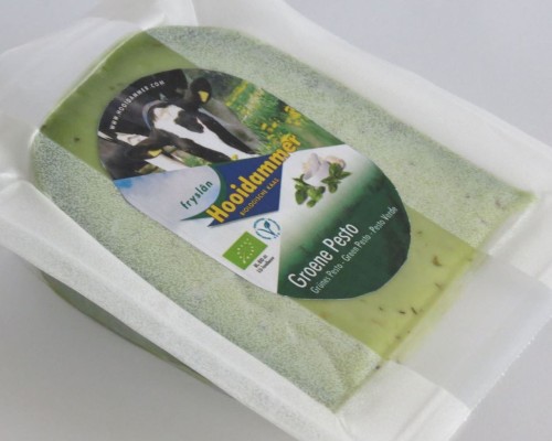 16767SER DOJRZEWAJĄCY Z ZIOŁOWYM PESTO 50% TŁUSZCZU BIO 200 g - HOOIDAMMER-1