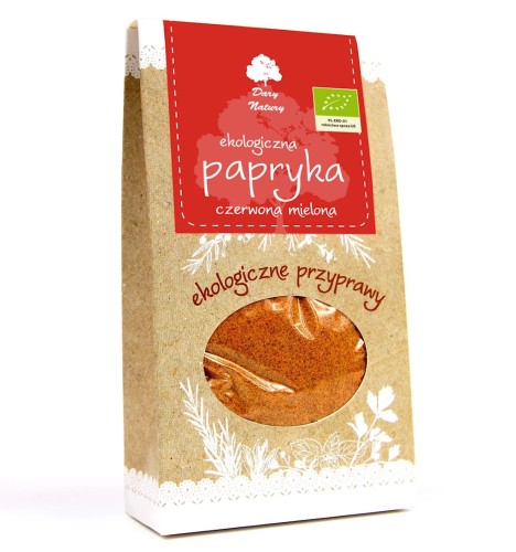 16770PAPRYKA CZERWONA SŁODKA MIELONA BIO 50 g - DARY NATURY-1