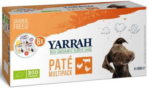 16805(DLA PSA) MULTIPACK PASZTET BIO (6 x 150 g) 900 g - YARRAH-1