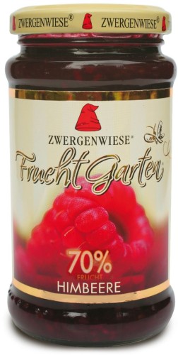 16921MUS MALINOWY (70% OWOCÓW) BEZGLUTENOWY BIO 225 g - ZWERGENWIESE-1