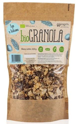 16987GRANOLA FIGA Z KOKOSEM BEZGLUTENOWA BIO 320 g - PAPAGRIN-1