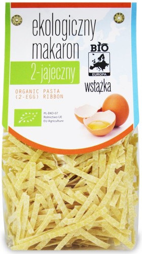 17084MAKARON (2-JAJECZNY) WSTĄŻKA BIO 250 g - BIO EUROPA-1