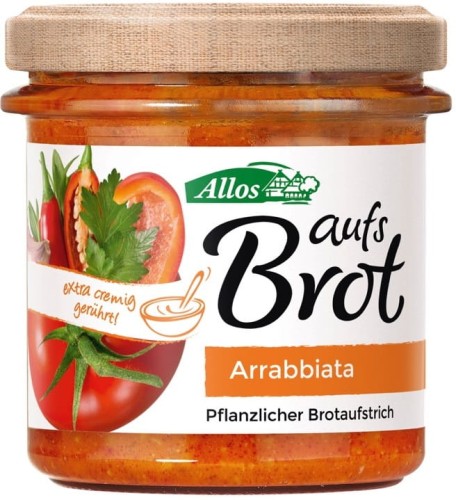 17133PASTA KREMOWA ARRABBIATA BEZGLUTENOWA BIO 140 g - ALLOS-1