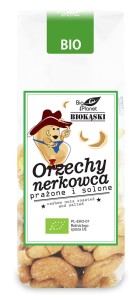 ORZECHY NERKOWCA PRAŻONE I SOLONE BIO 100 g mają pozytywny wpływ na uklad nerwowy